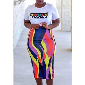 2- Piece Skirt HONEY Set